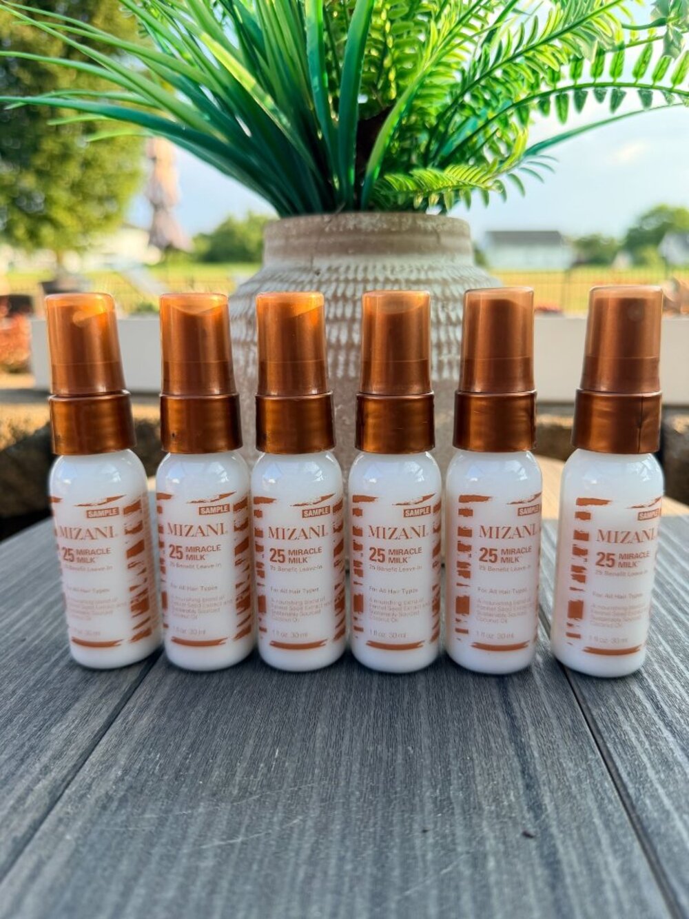 Mizani 25 Miracle Milk Leave-In Conditioner Travel Size / Sample 1 fl oz 6-Pack